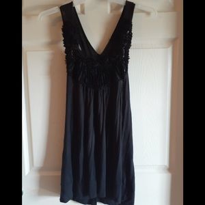 Racer back black top